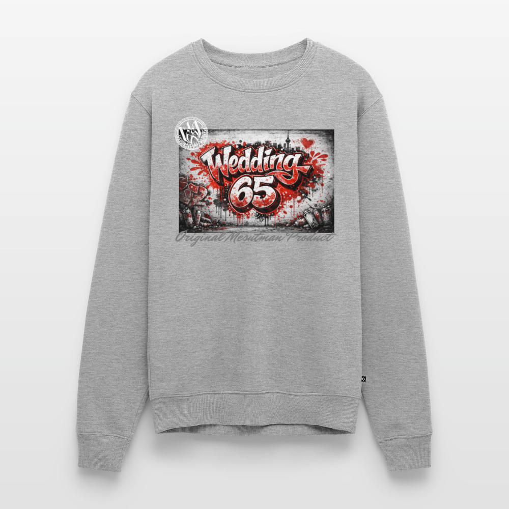 Men’s Berlin Wedding65 Premium Sweatshirt - Grau meliert