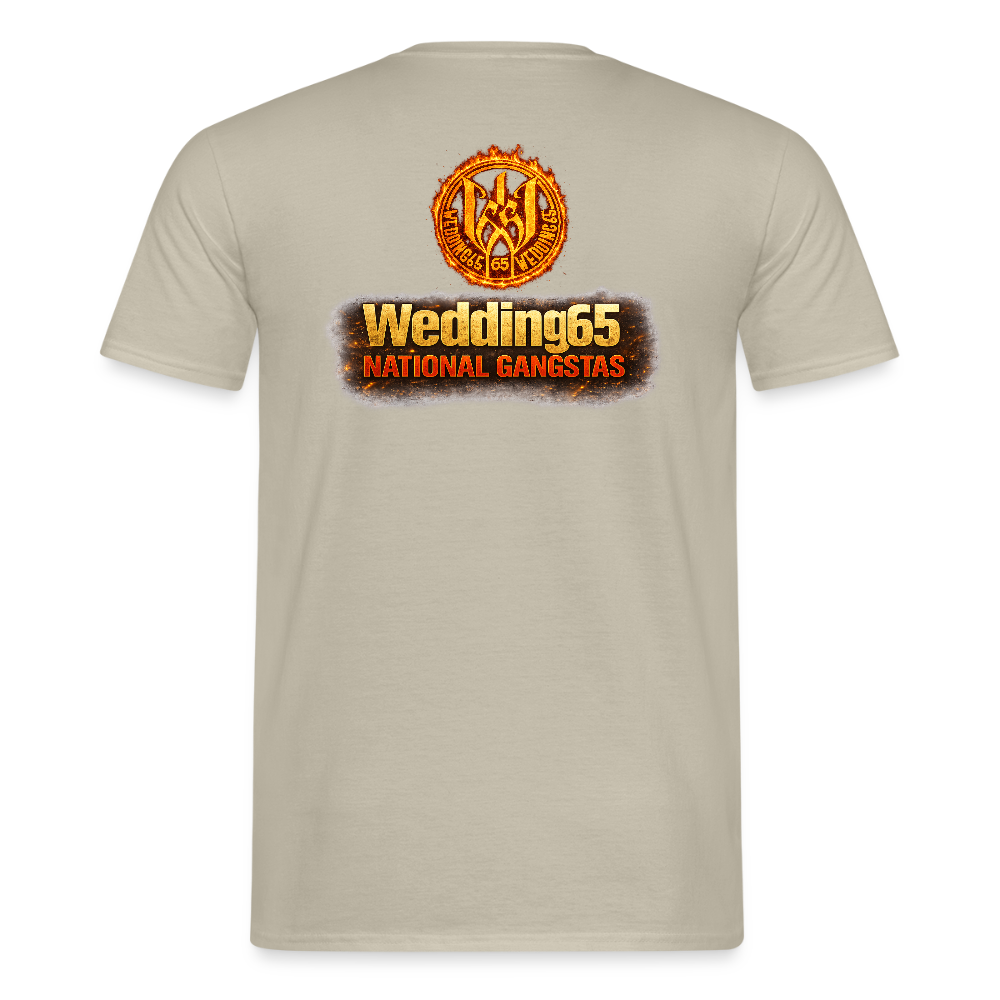 Crew Wedding65 Männer T-Shirt - Sandbeige