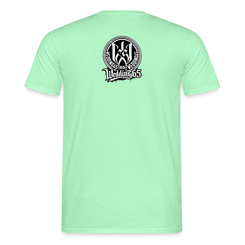 Red Black Wedding65 Männer T-Shirt - Mintgrün