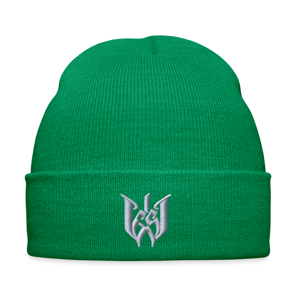 Wedding65 Bestickte Wintermütze - Kelly Green