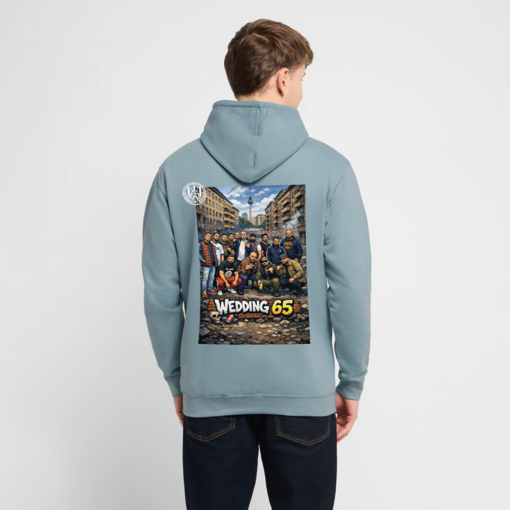 Group Wedding65 Ghetto Unisex Hoodie - Nebelblau