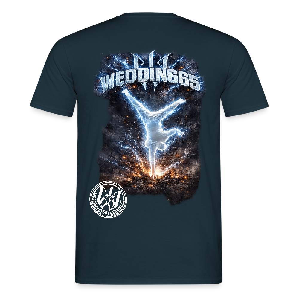 Mesutman 99 Wedding 65 Flash Männer T-Shirt - Navy