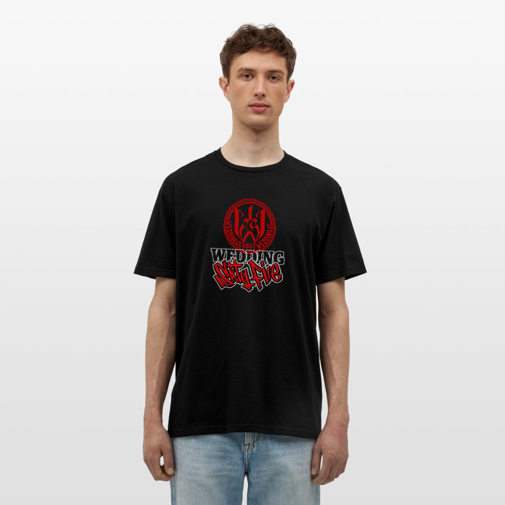 Red Black Wedding65 Männer T-Shirt - Schwarz