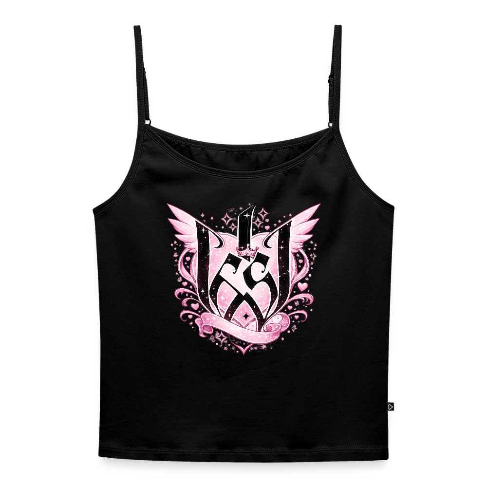 W65 Wedding 65 Frauen Spaghetti Tank Top - Schwarz