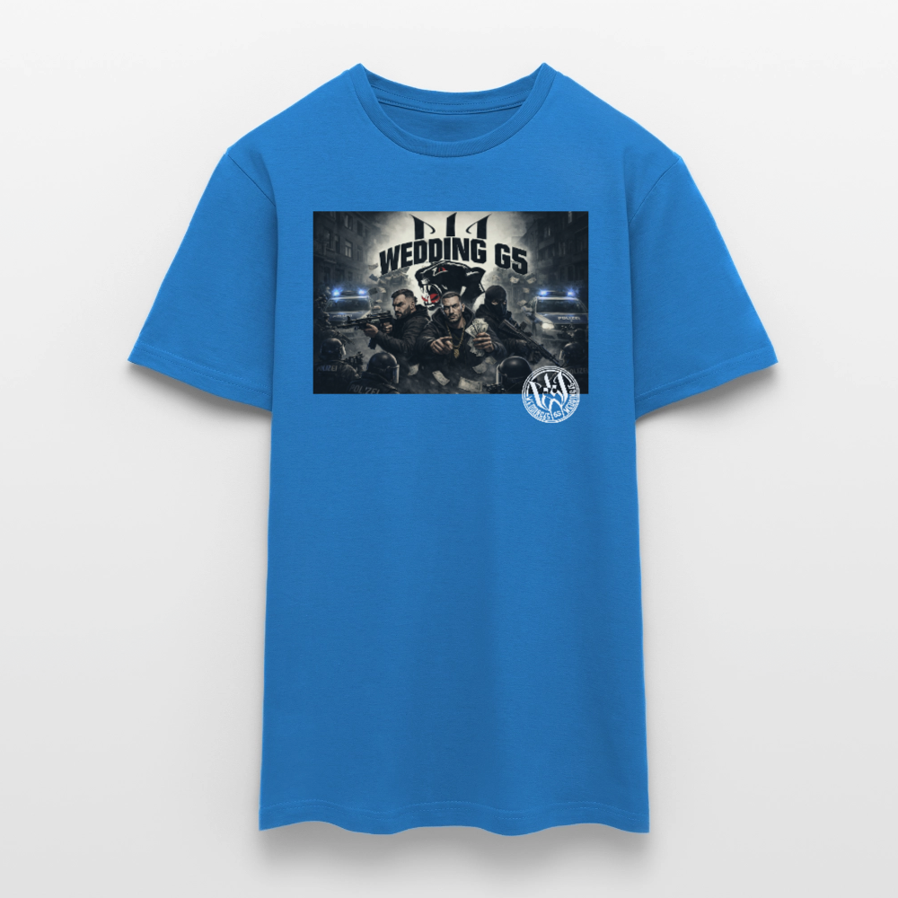 Wedding 65 Street Crime Männer T-Shirt - Royalblau