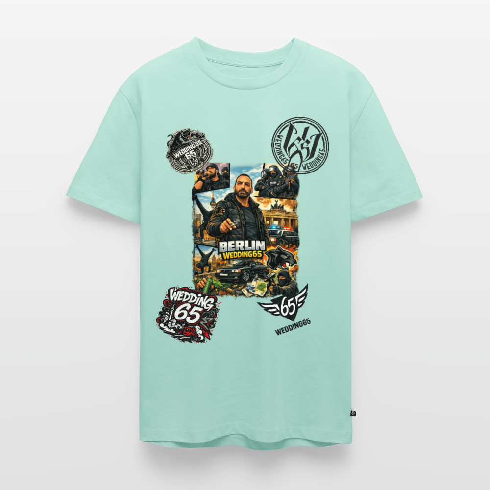 All in Wedding 65 Berlin Männer Premium T-Shirt - Mint 
