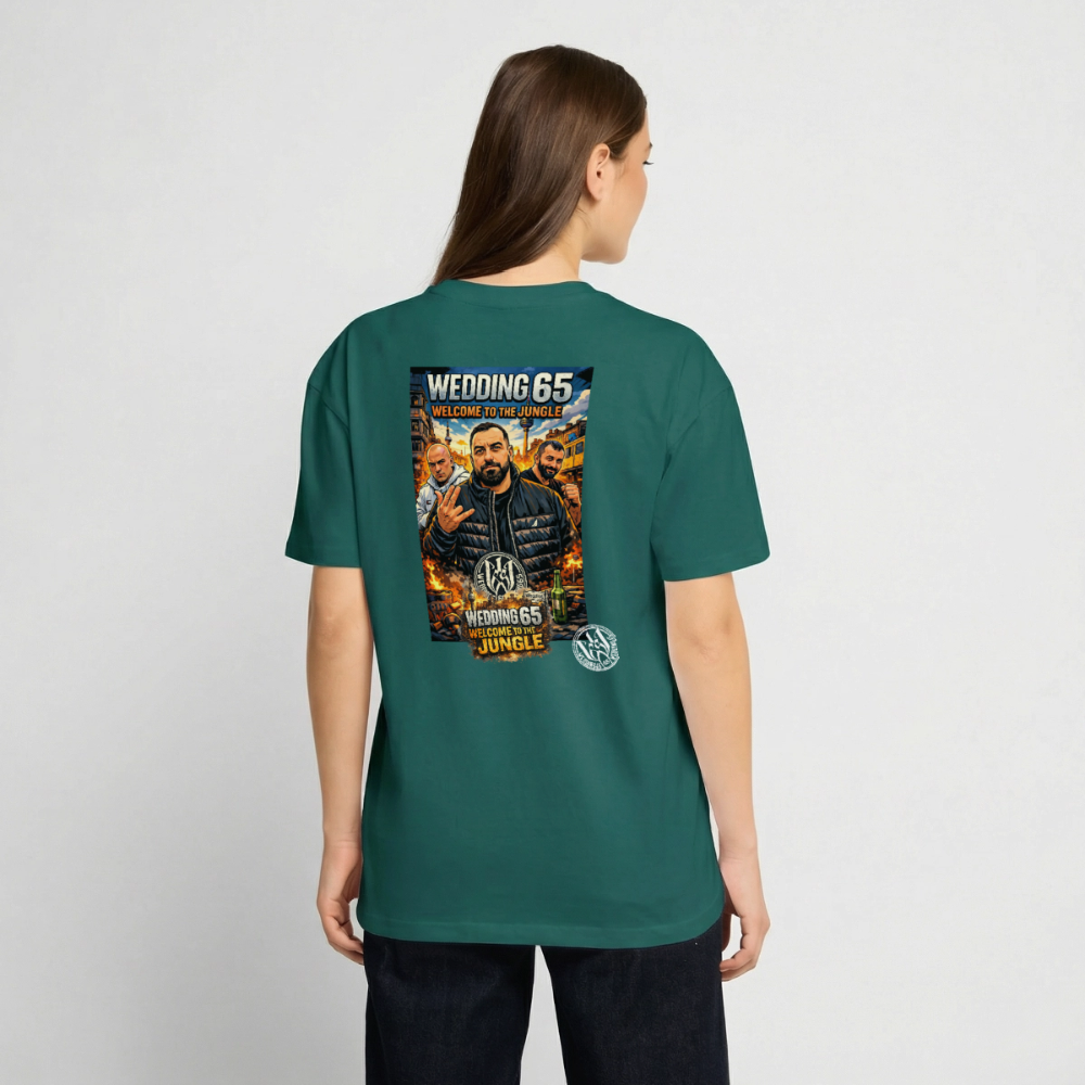 Jungle Wedding65 Heavy Oversize T-Shirt - hunter Green