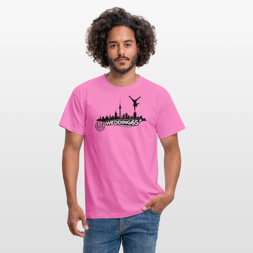 Mesutman Wedding Skyline 65 Männer T-Shirt - Pink
