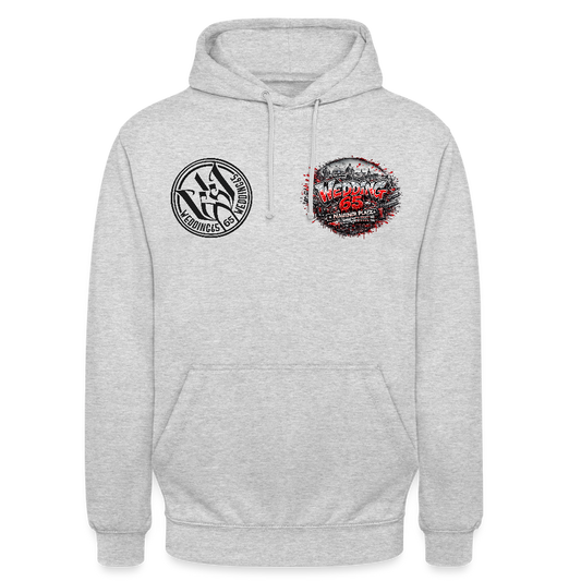 Berlin Wedding 65 Nauener Platz Unisex Hoodie - Hellgrau meliert