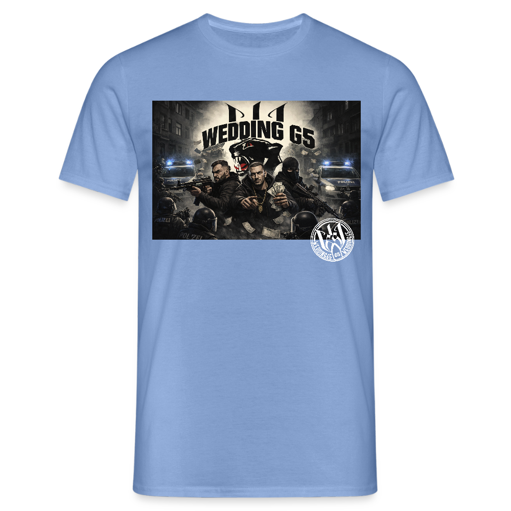 Wedding 65 Street Crime Männer T-Shirt - Carolina Blue