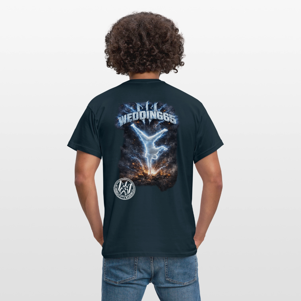 Mesutman 99 Wedding 65 Flash Männer T-Shirt - Navy