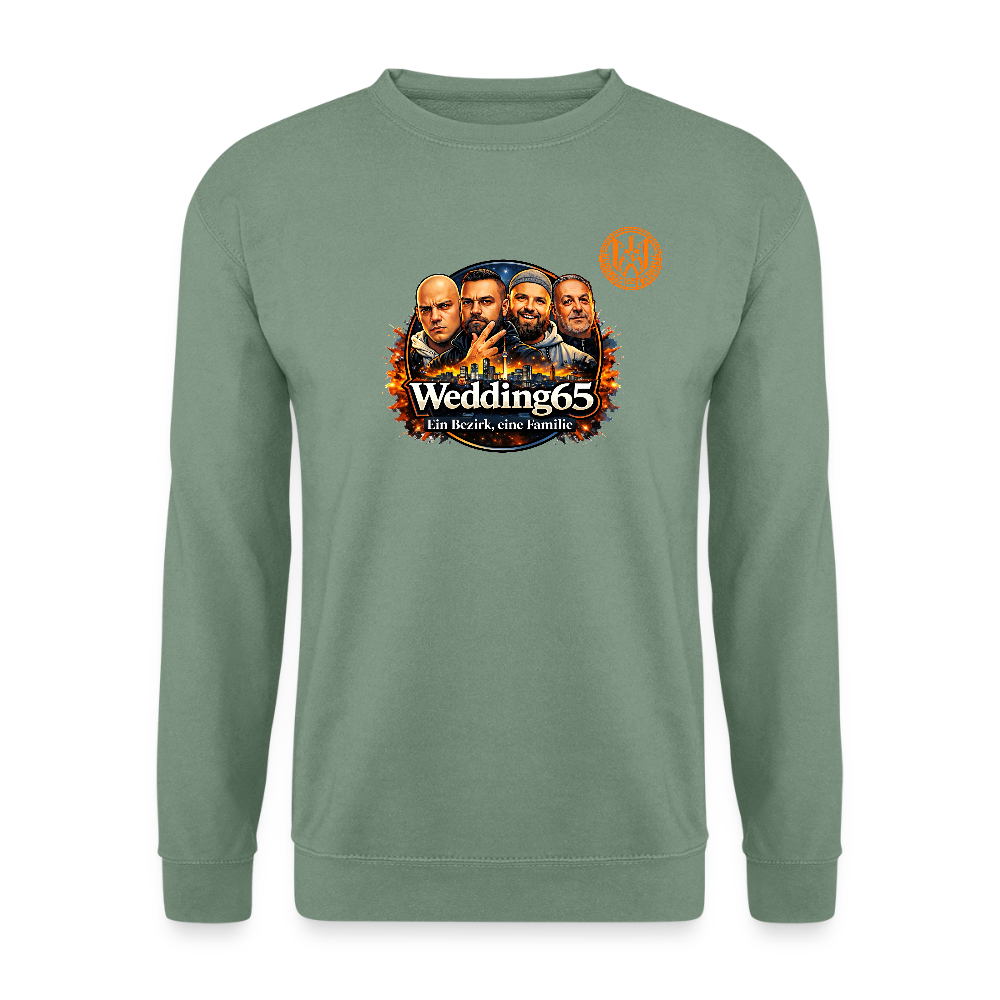 Wedding65 Familia Unisex Pullover - Graugrün