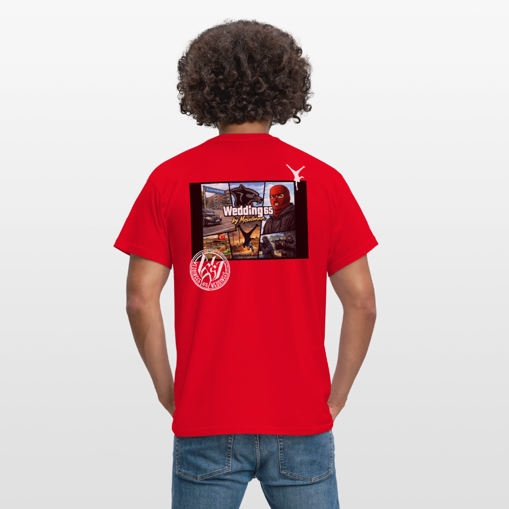 Männer Wedding65 by Mesutman T-Shirt - Rot