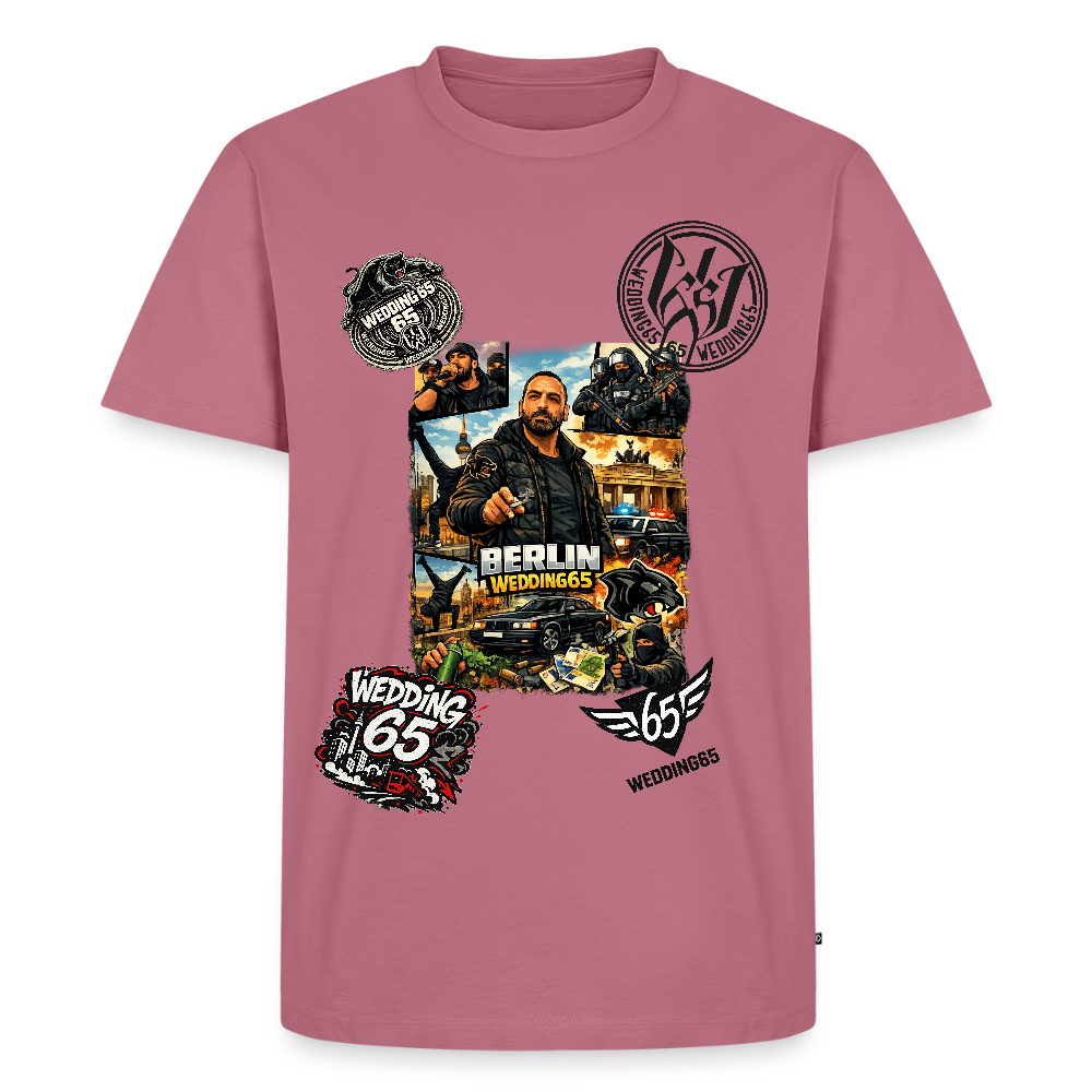 All in Wedding 65 Berlin Männer Premium T-Shirt - Mauve