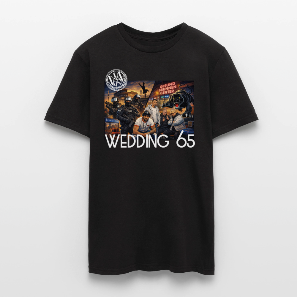 Gang Shirt Gesundbrunnen Wedding 65 Männer T-Shirt - Schwarz
