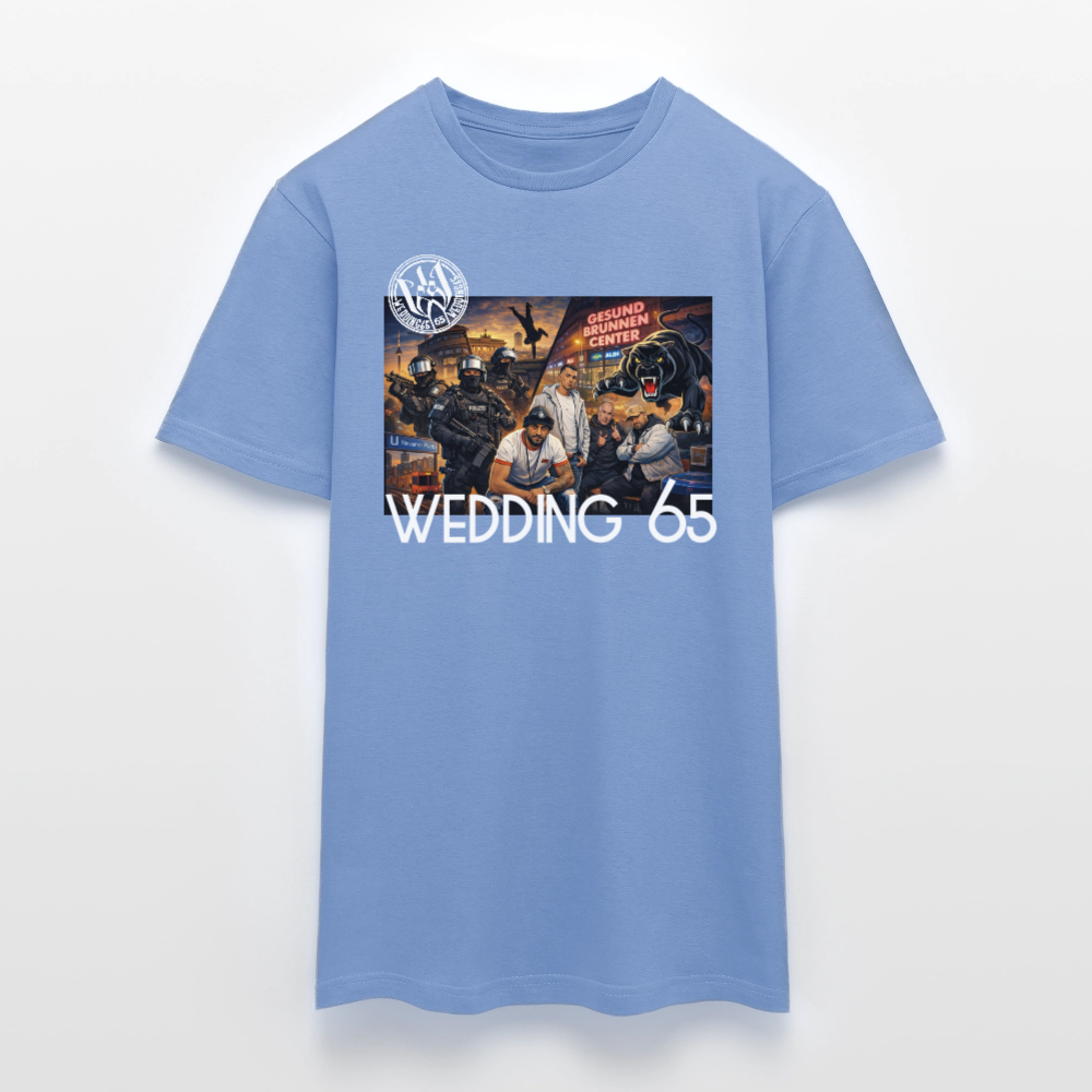 Gang Shirt Gesundbrunnen Wedding 65 Männer T-Shirt - Carolina Blue