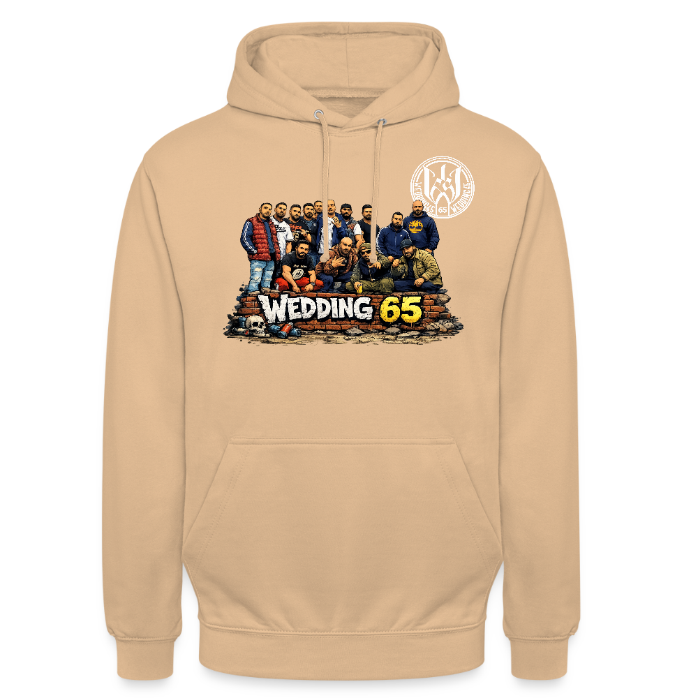 Group Wedding65 Ghetto Unisex Hoodie - Pfirsich