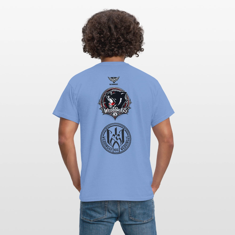 3 Logo's Wedding65 Männer T-Shirt - Carolina Blue