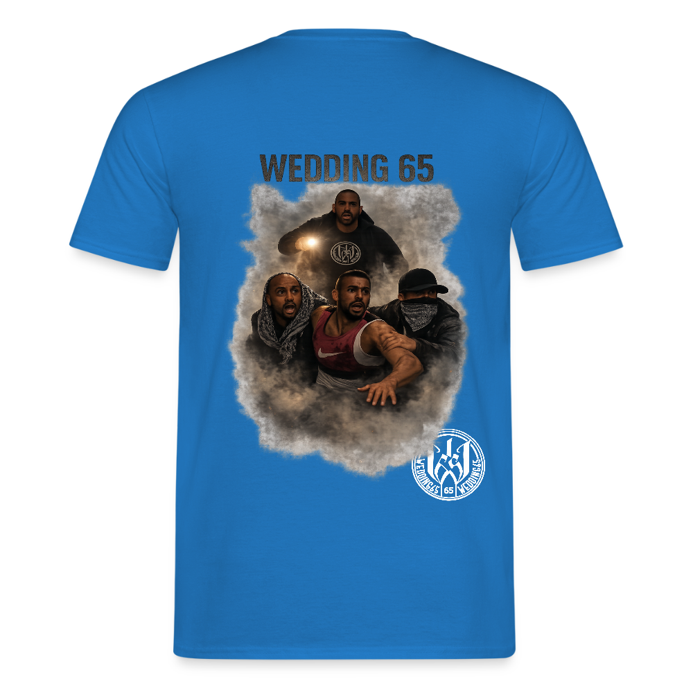 CS Wedding65 Männer T-Shirt - Royalblau