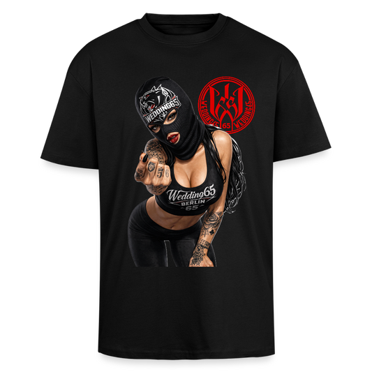 Red Hot Wedding65 Heavy Oversize T-Shirt - Schwarz
