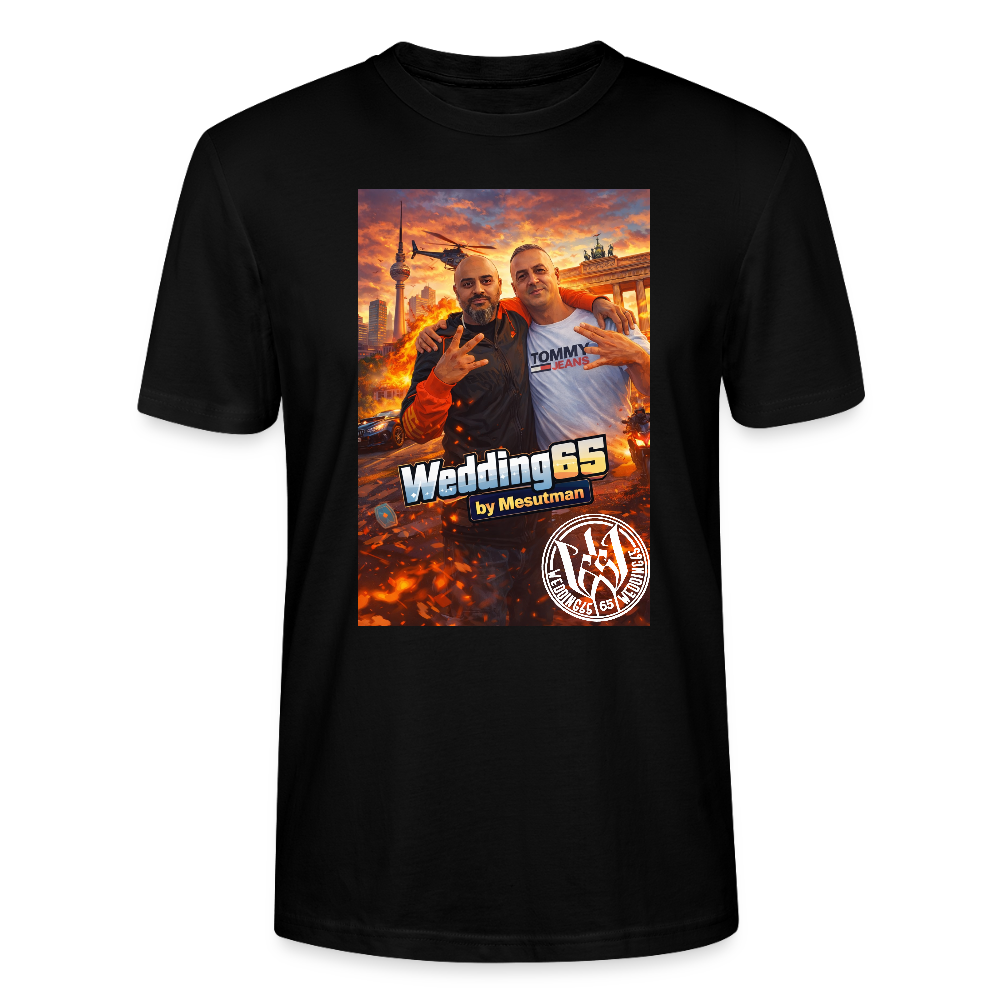 Massiv Wedding65 Berlin T-Shirt - Schwarz