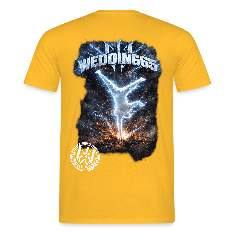 Mesutman 99 Wedding 65 Flash Männer T-Shirt - Gelb