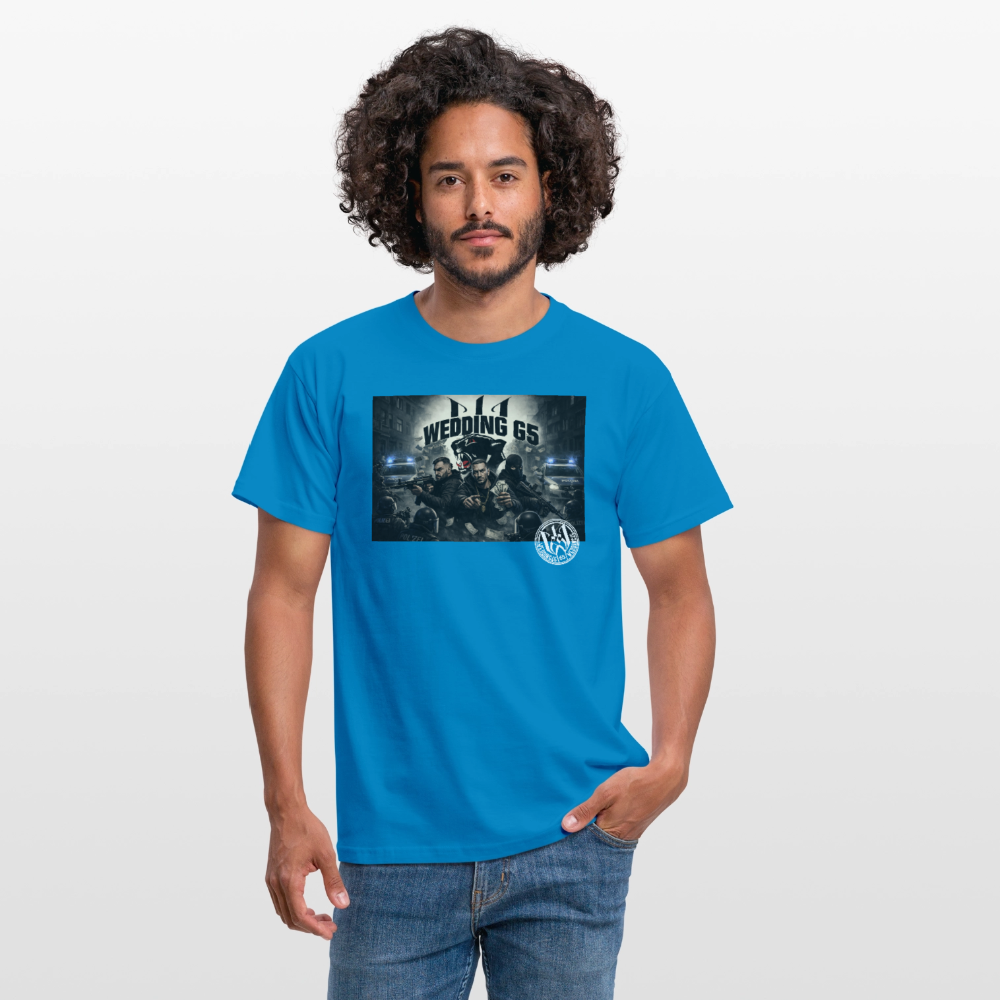 Wedding 65 Street Crime Männer T-Shirt - Royalblau