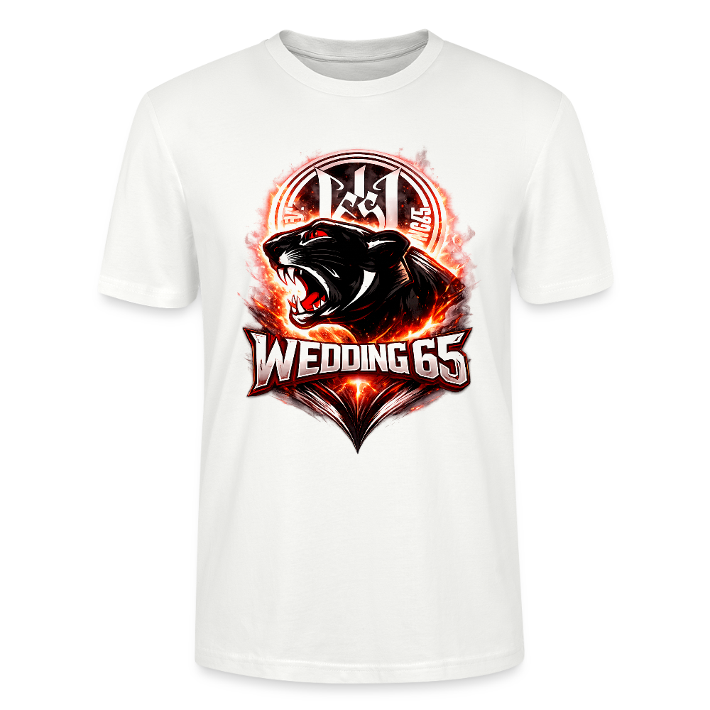 Red Panther WEDDING 65 Stanley/Stella Unisex T-Shirt - Weiß