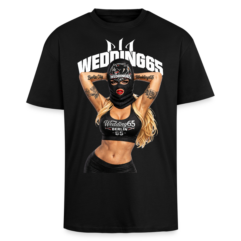 Blonde Wedding65 Heavy Oversize T-Shirt - Schwarz