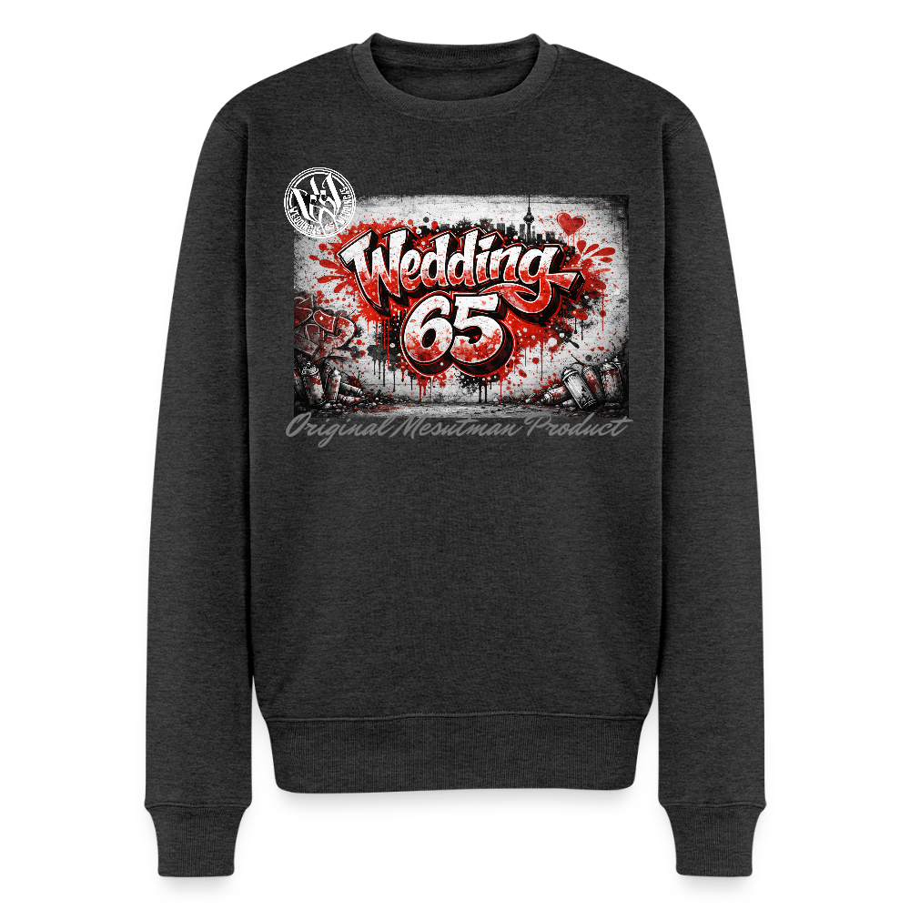 Men’s Berlin Wedding65 Premium Sweatshirt - Anthrazit meliert