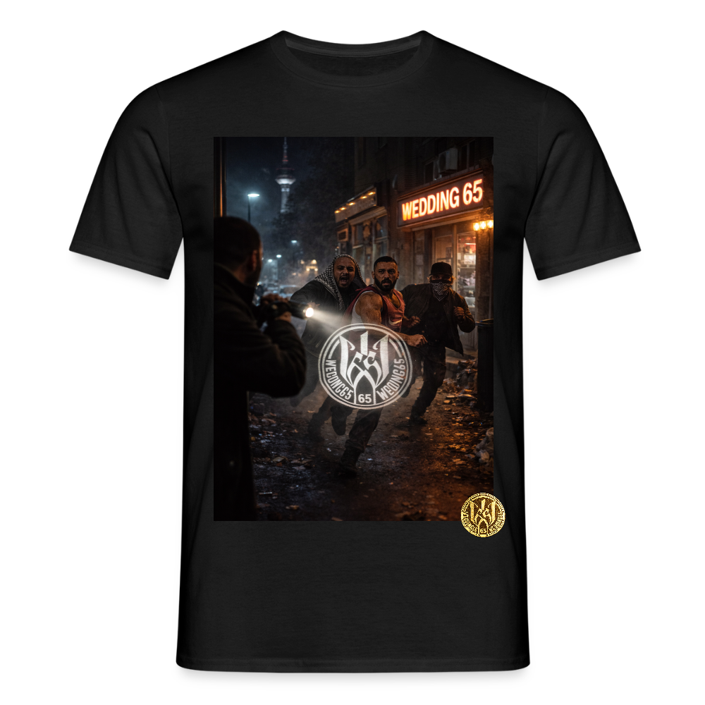 Movie Wedding65 Männer T-Shirt - Schwarz