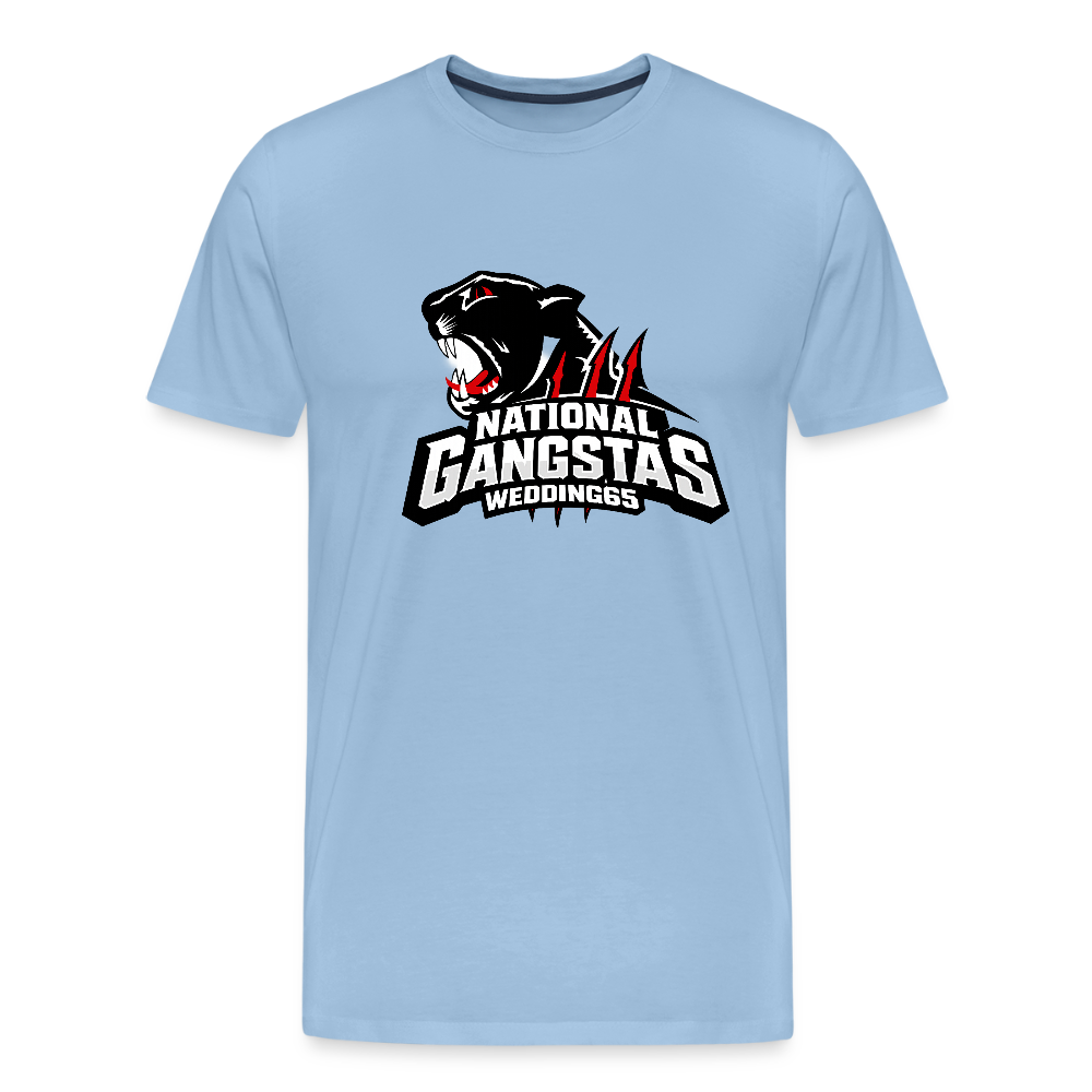 National Gangstas Panther Männer Premium T-Shirt - Sky
