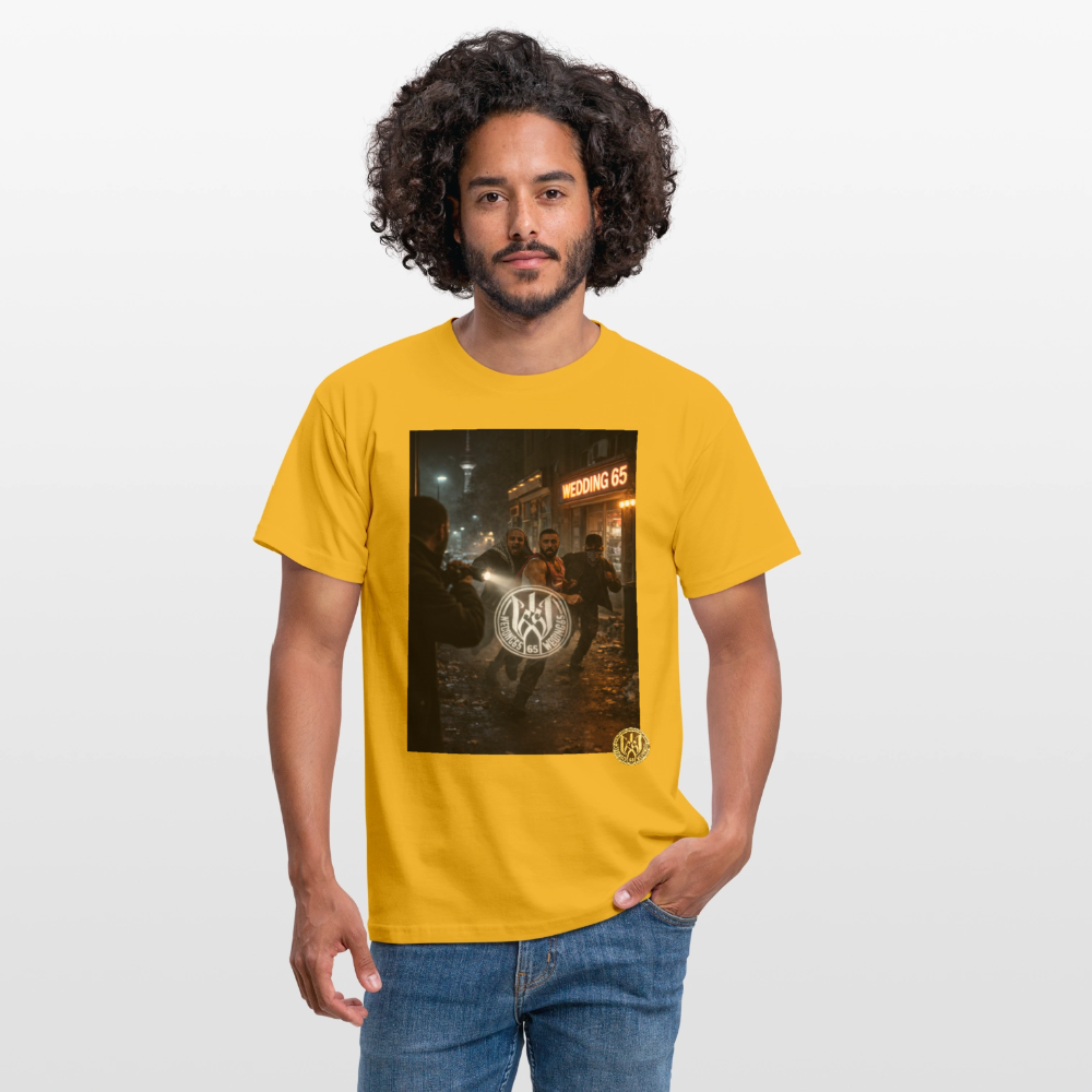 Movie Wedding65 Männer T-Shirt - Gelb