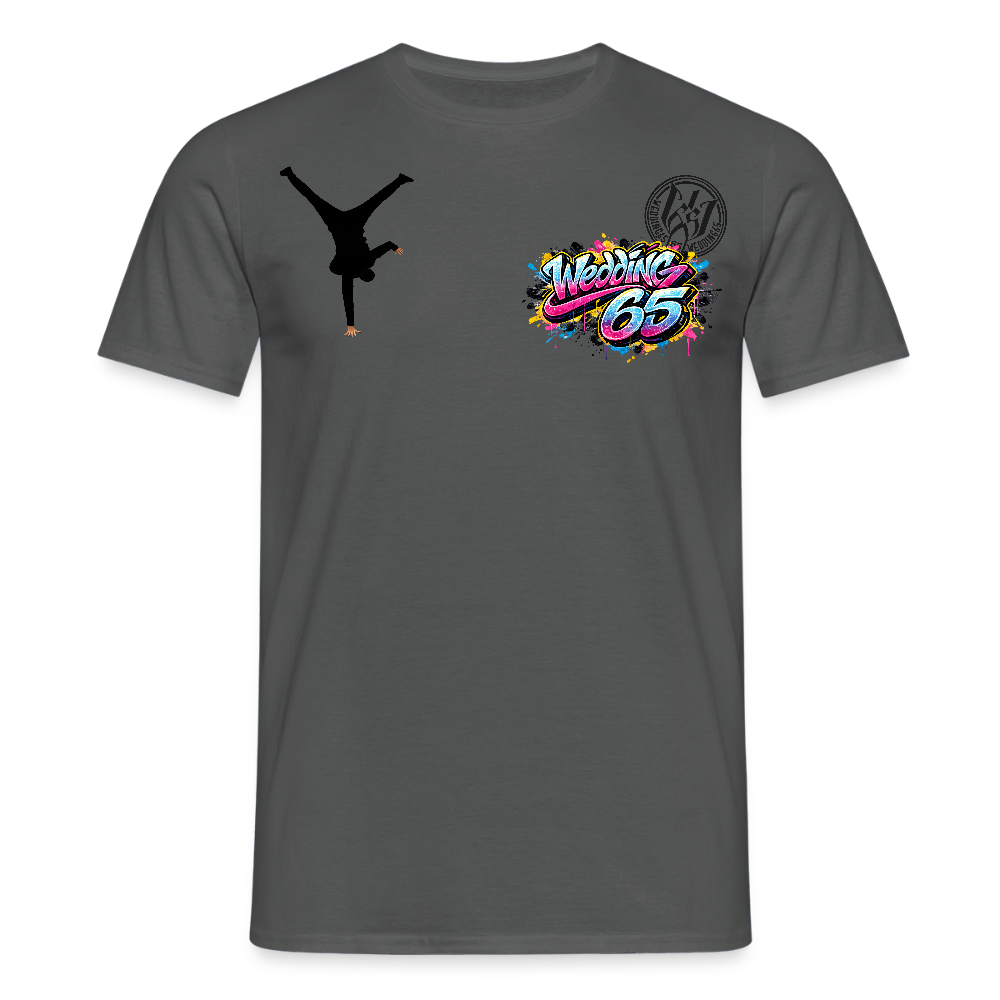Männer Neon Wedding 65 T-Shirt - Anthrazit