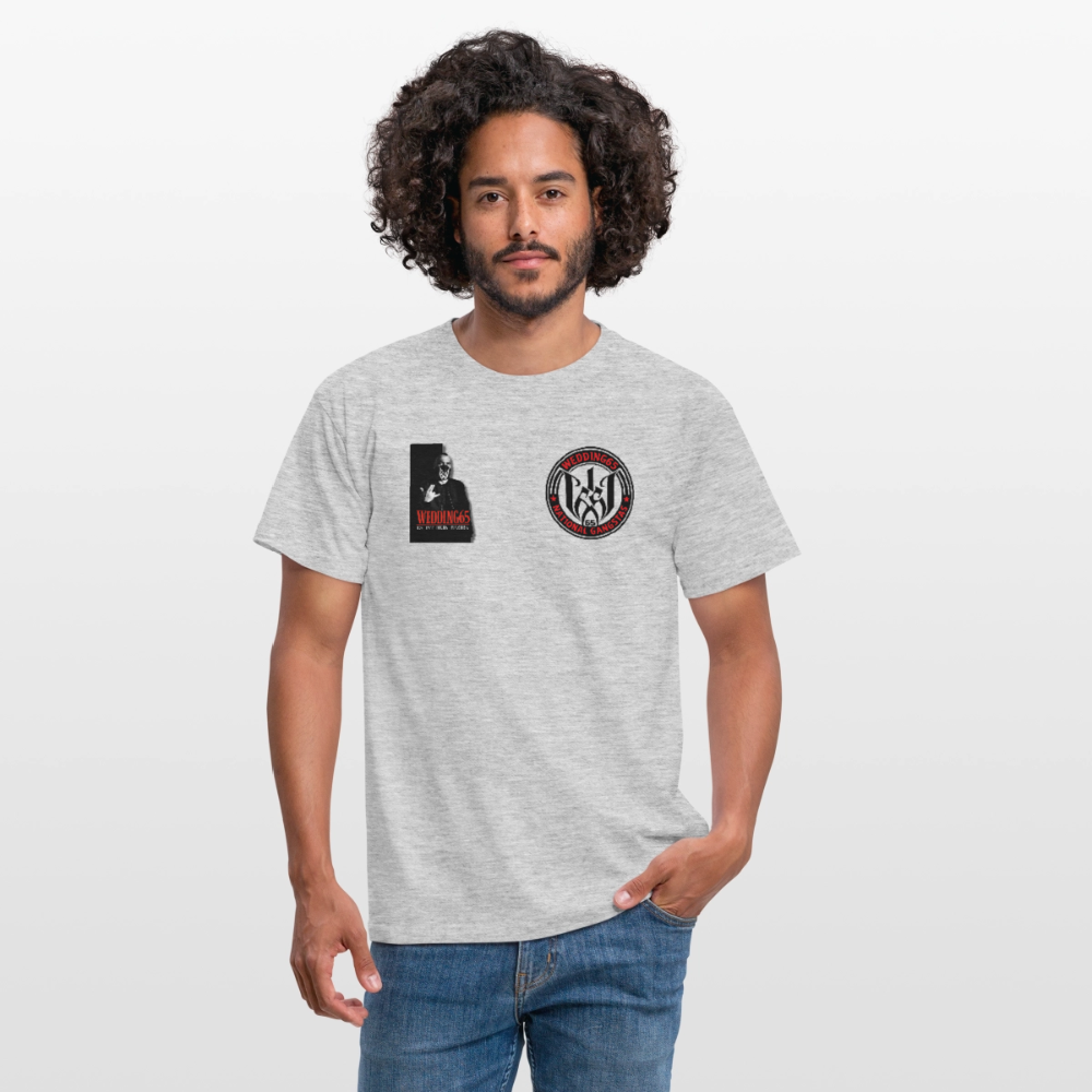 Scarface Wedding65 Männer T-Shirt - Grau meliert