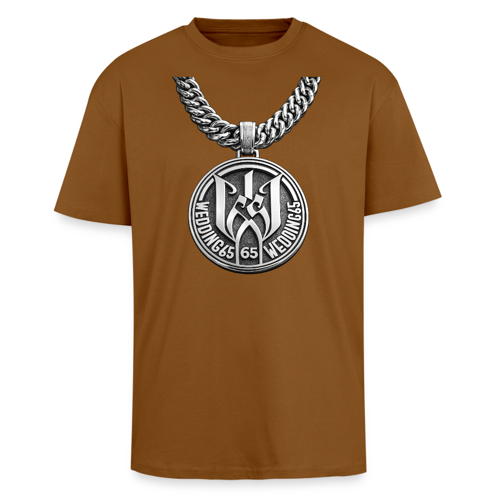 Wedding65 Kette Heavy Oversize T-Shirt - Toffee