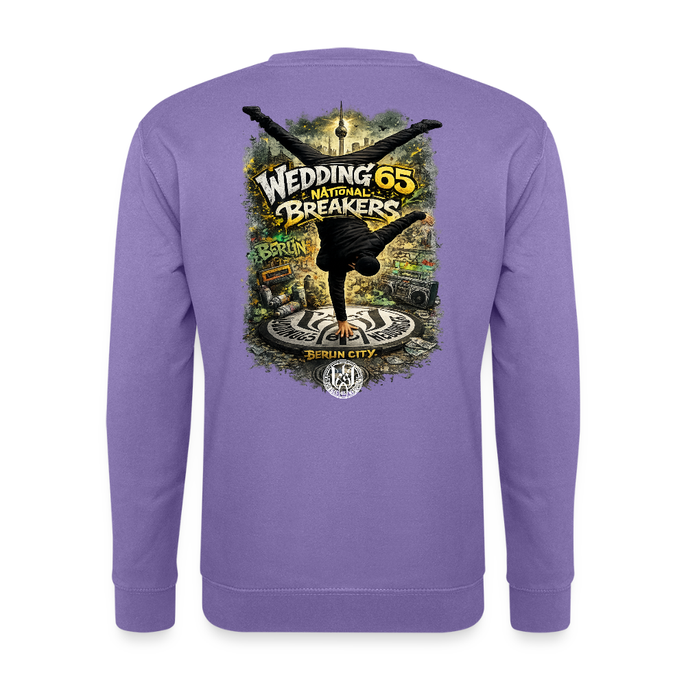 Berlin Wedding65 Breakers Männer Premium Sweatshirt - Lavendel