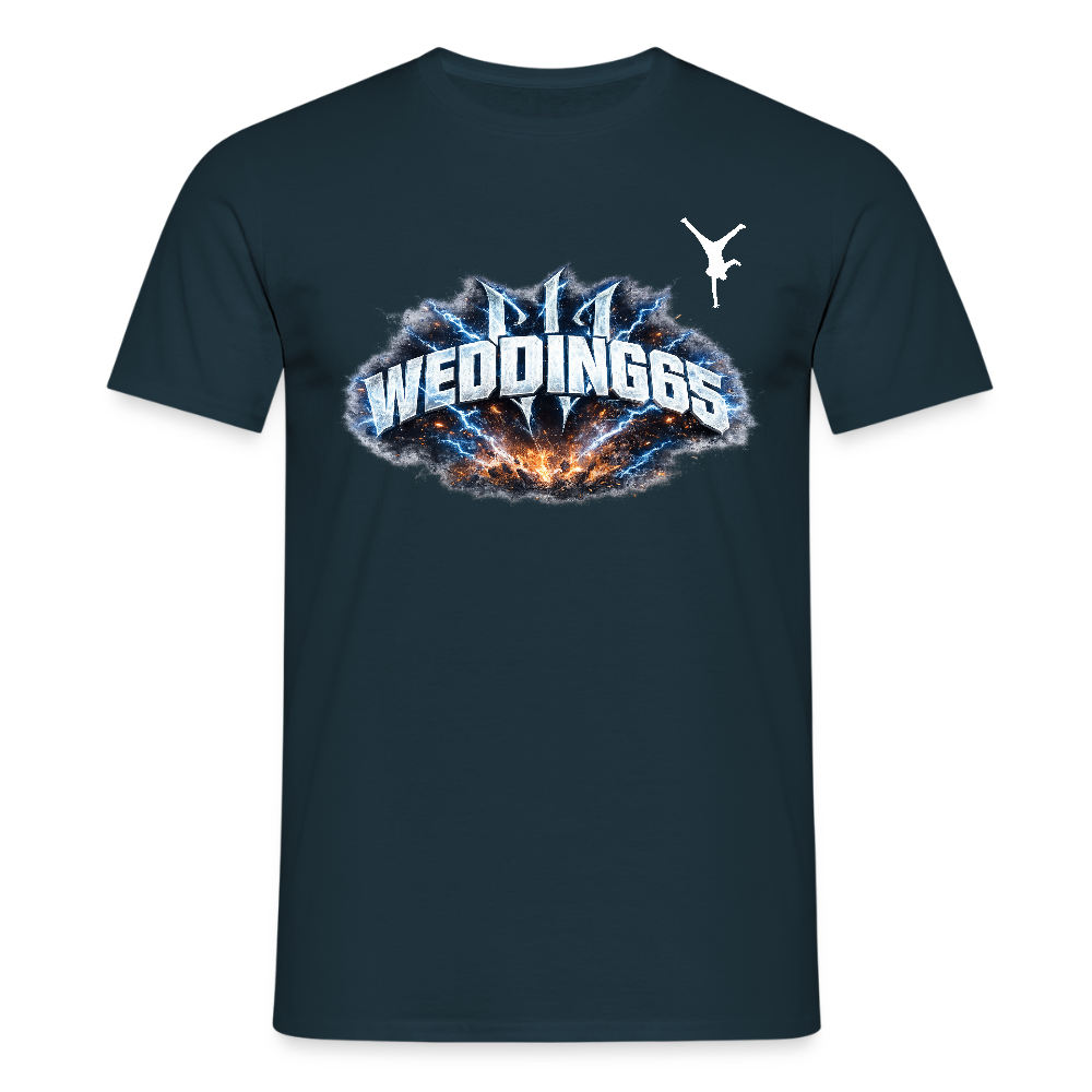 Mesutman 99 Wedding 65 Flash Männer T-Shirt - Navy