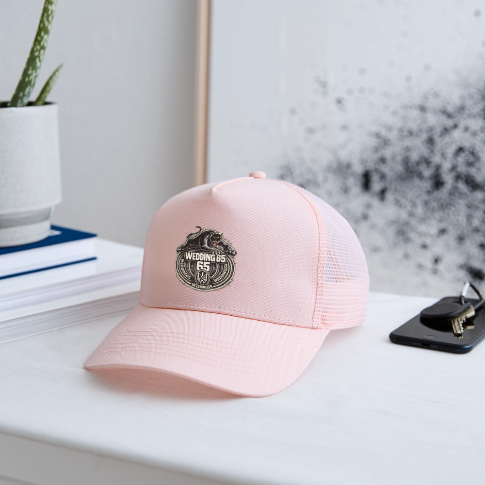 Wedding  65 Panther Berlin Trucker Cap - Hellrosa