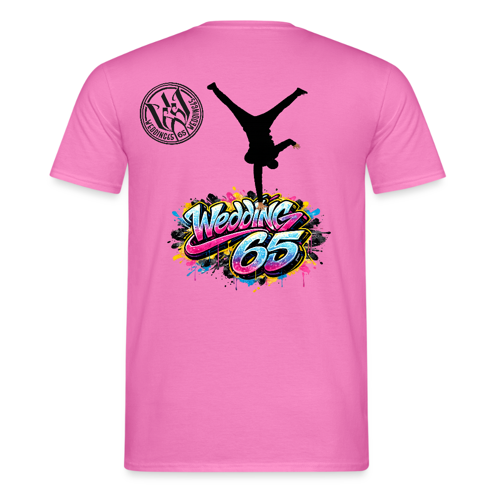 Männer Neon Wedding 65 T-Shirt - Pink