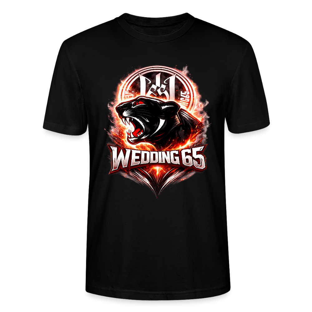 Red Panther WEDDING 65 Stanley/Stella Unisex T-Shirt - Schwarz