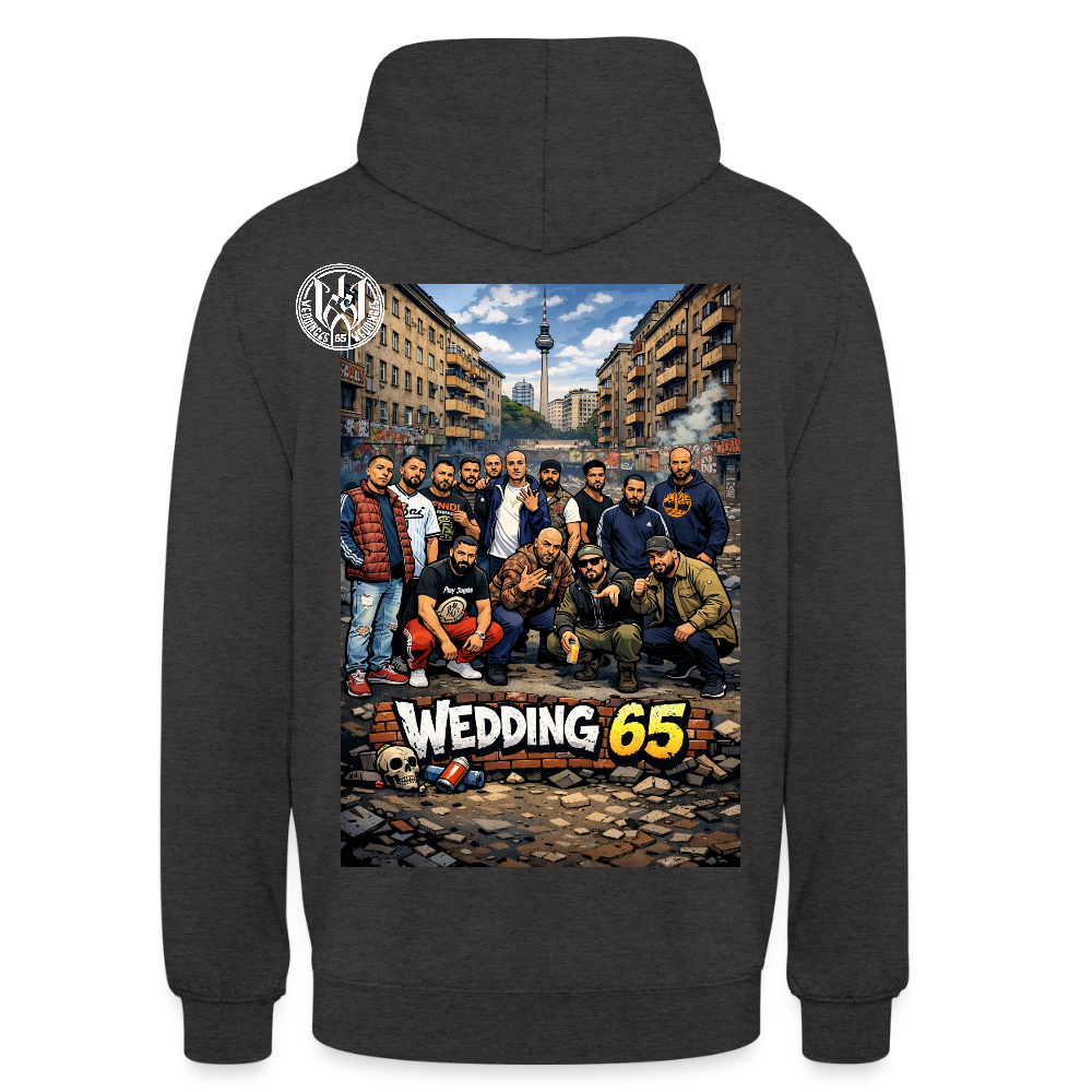 Group Wedding65 Ghetto Unisex Hoodie - Anthrazit