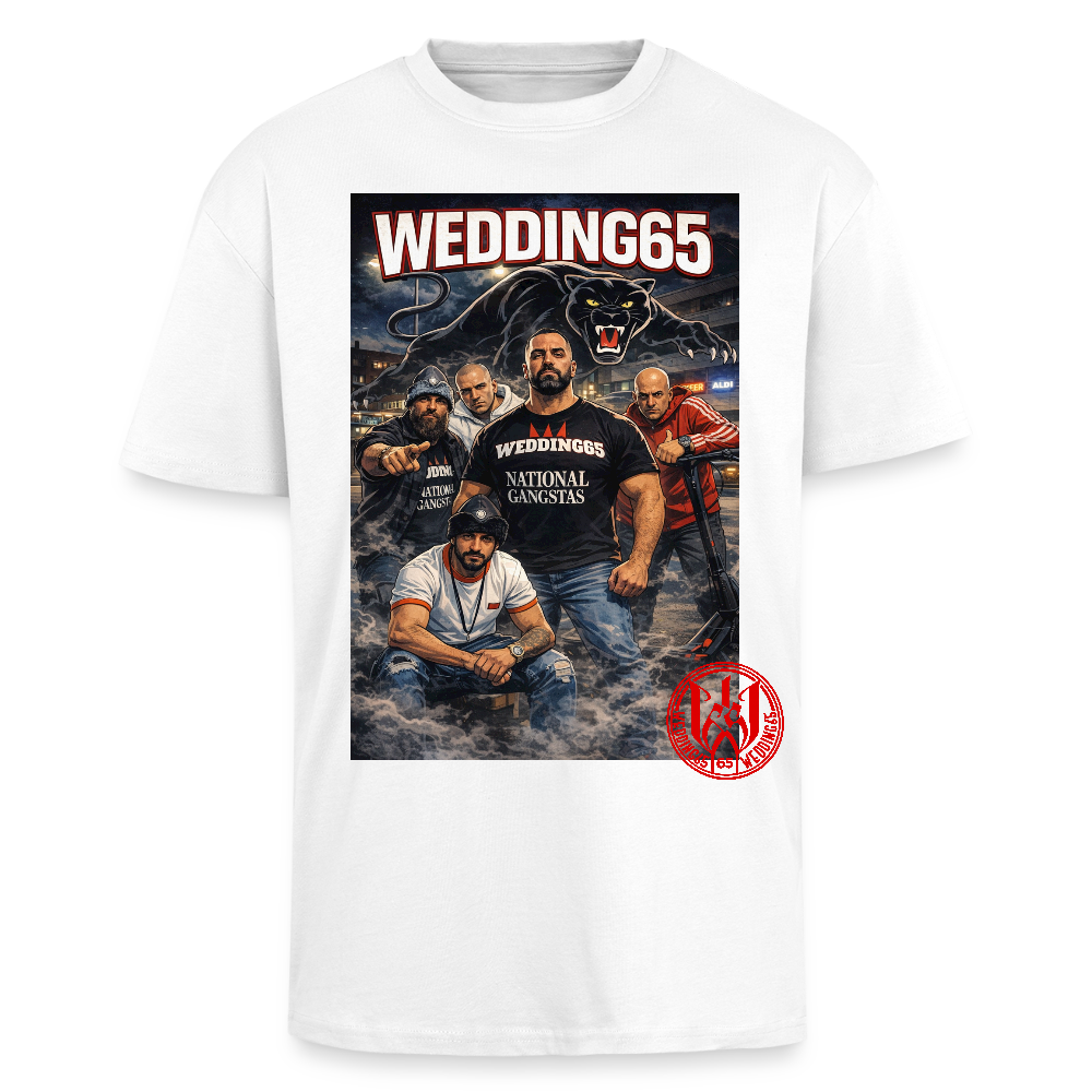 Crew Wedding65 GB Heavy Oversize T-Shirt - Weiß