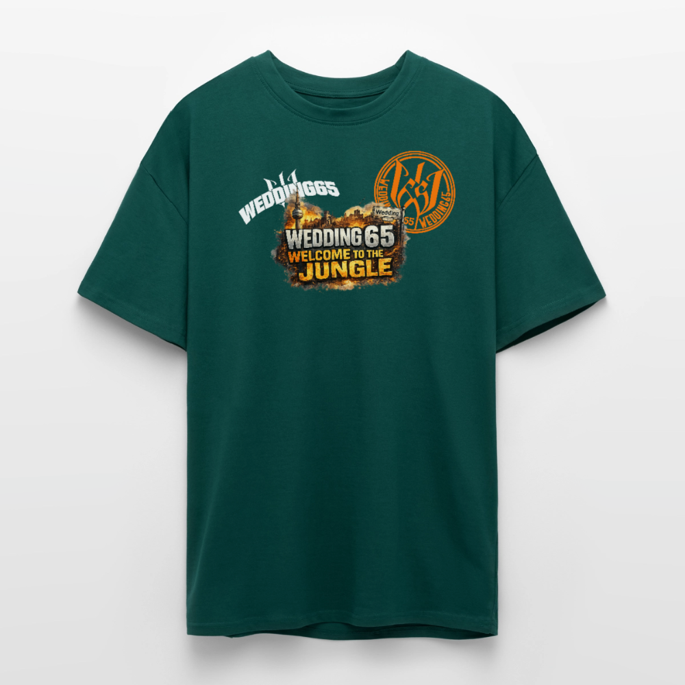 Jungle Wedding65 Heavy Oversize T-Shirt - hunter Green