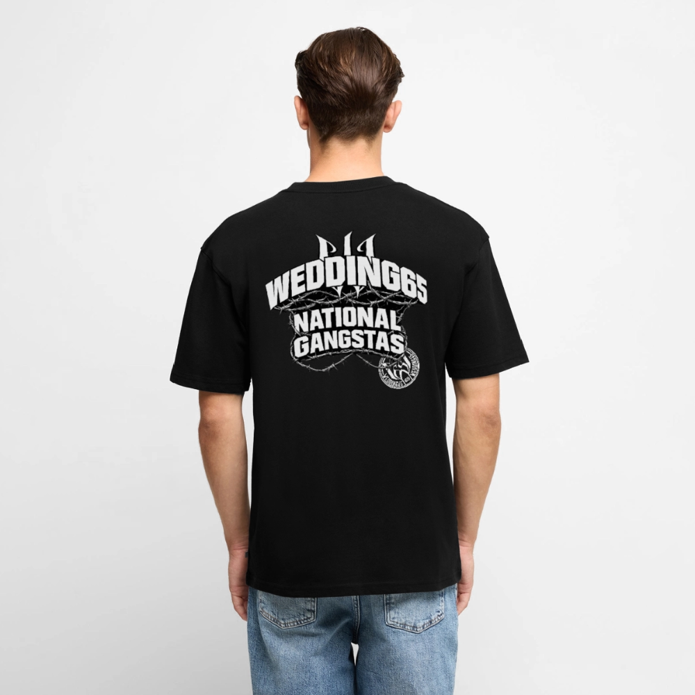 NG Wedding65Unisex Premium Oversized T-Shirt - Schwarz