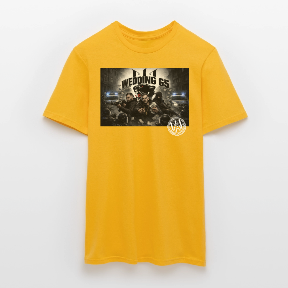 Wedding 65 Street Crime Männer T-Shirt - Gelb
