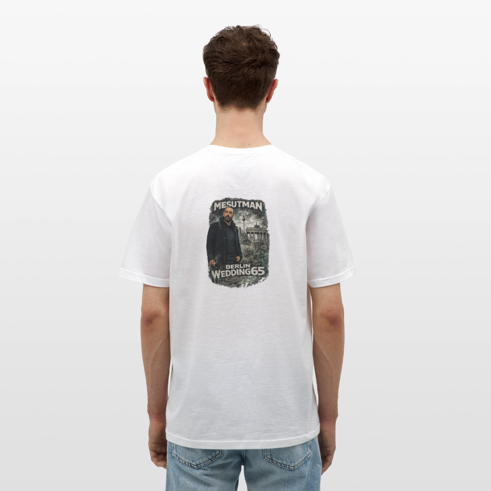 Mesutman65 Dritter Hinterhof Männer T-Shirt - Weiß