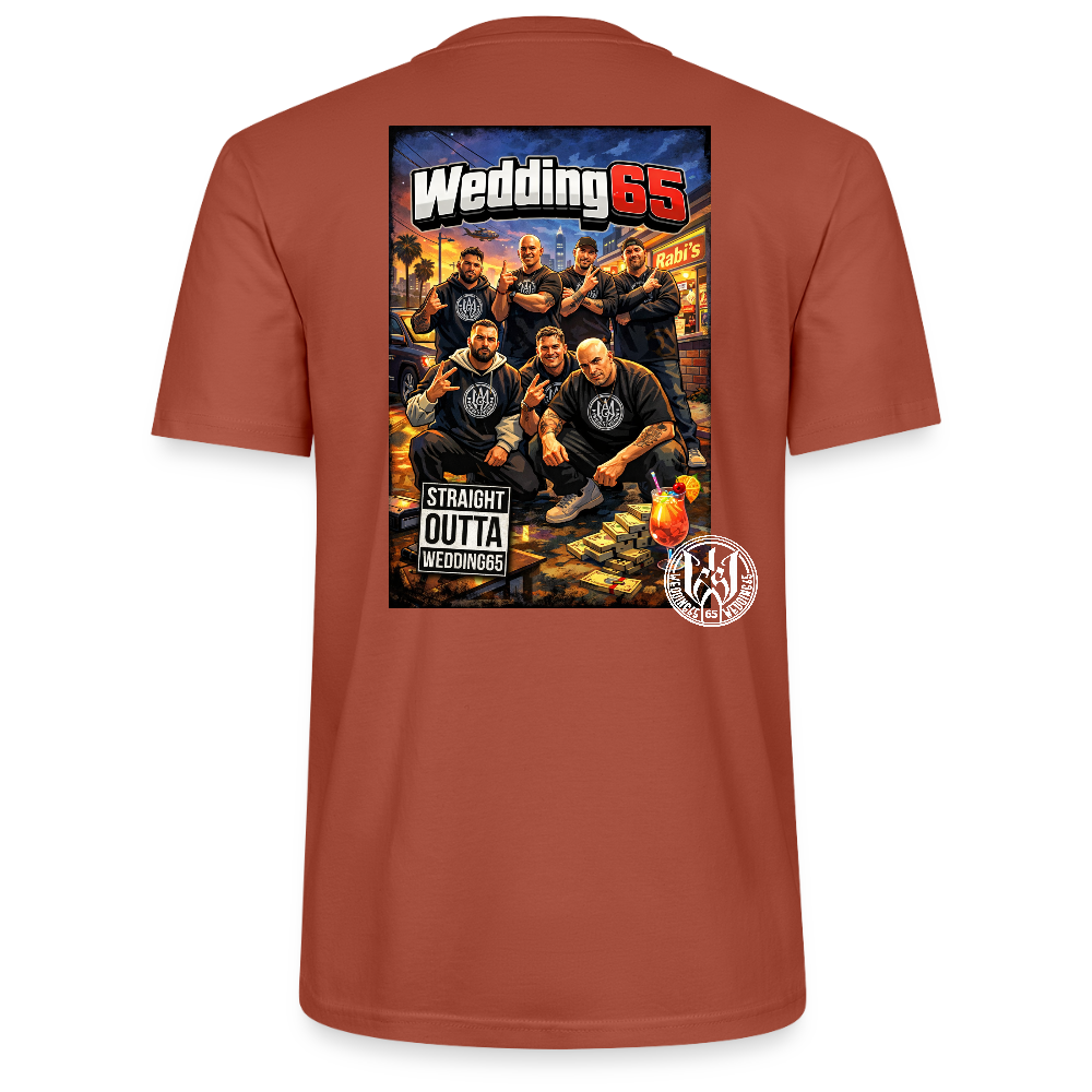 Outta Gang Wedding65  Unisex T-Shirt CRAFTER - Terrakotta