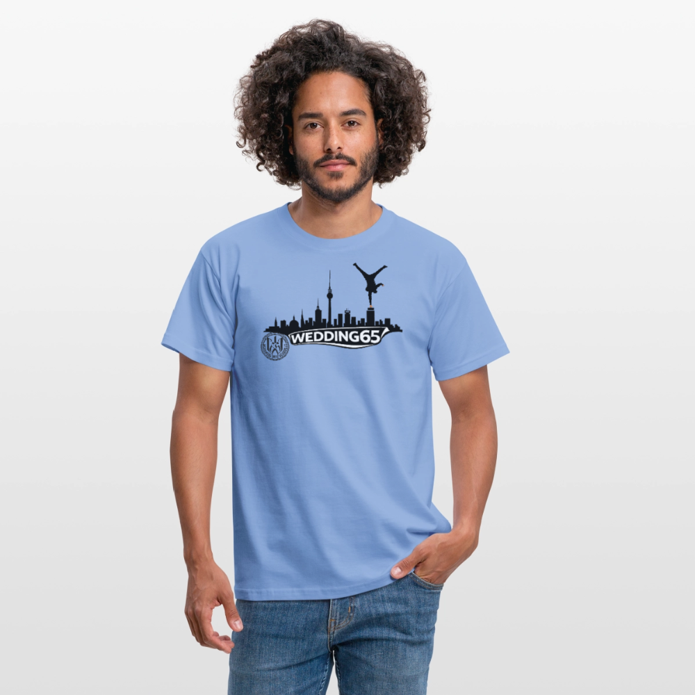 Mesutman Wedding Skyline 65 Männer T-Shirt - Carolina Blue