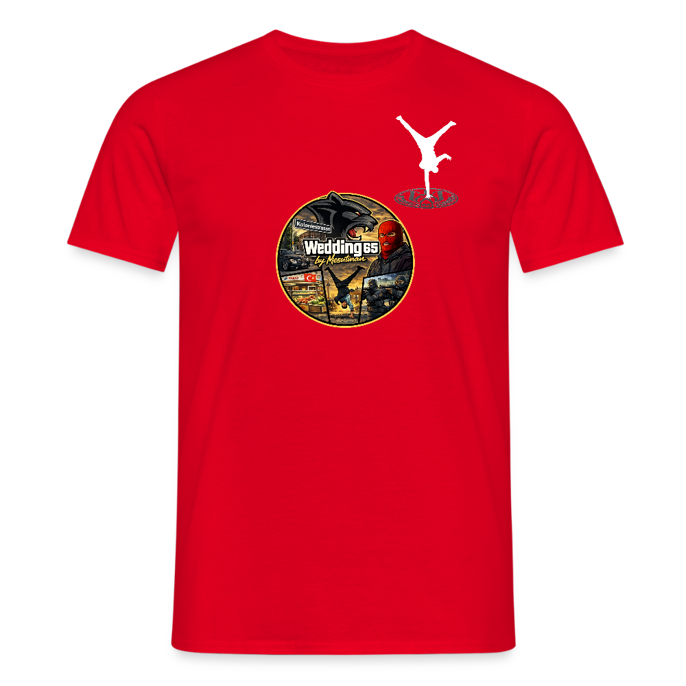 Männer Wedding65 by Mesutman T-Shirt - Rot